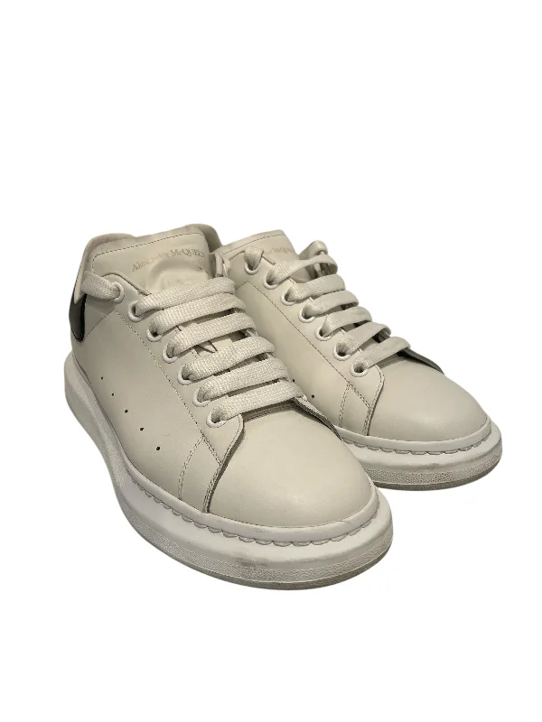 Alexander McQueen/Low-Sneakers/US 10/Leather/WHT/