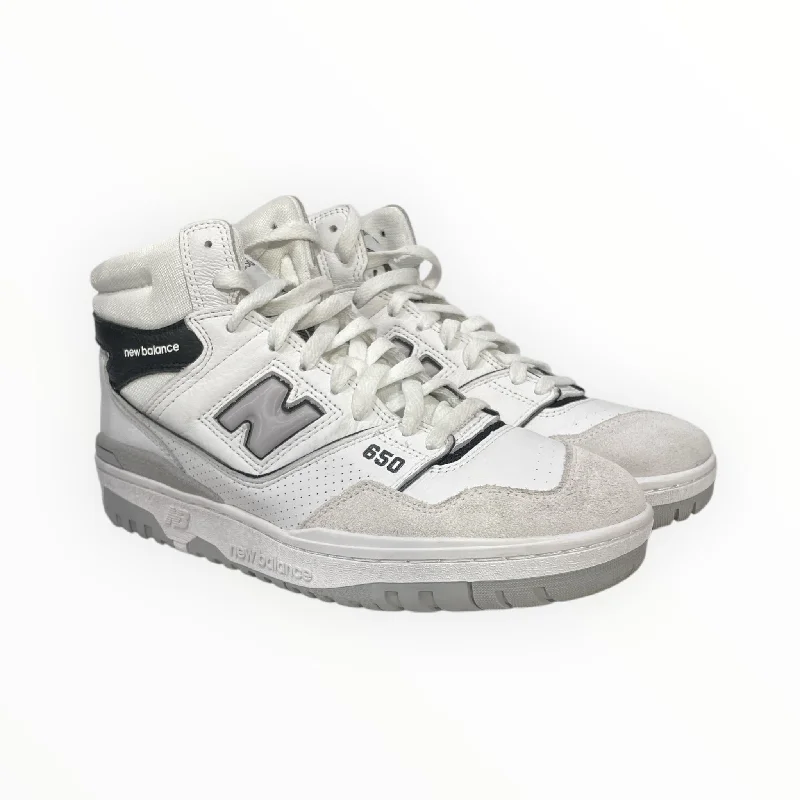 NEW BALANCE/Hi-Sneakers/Leather/WHT/650