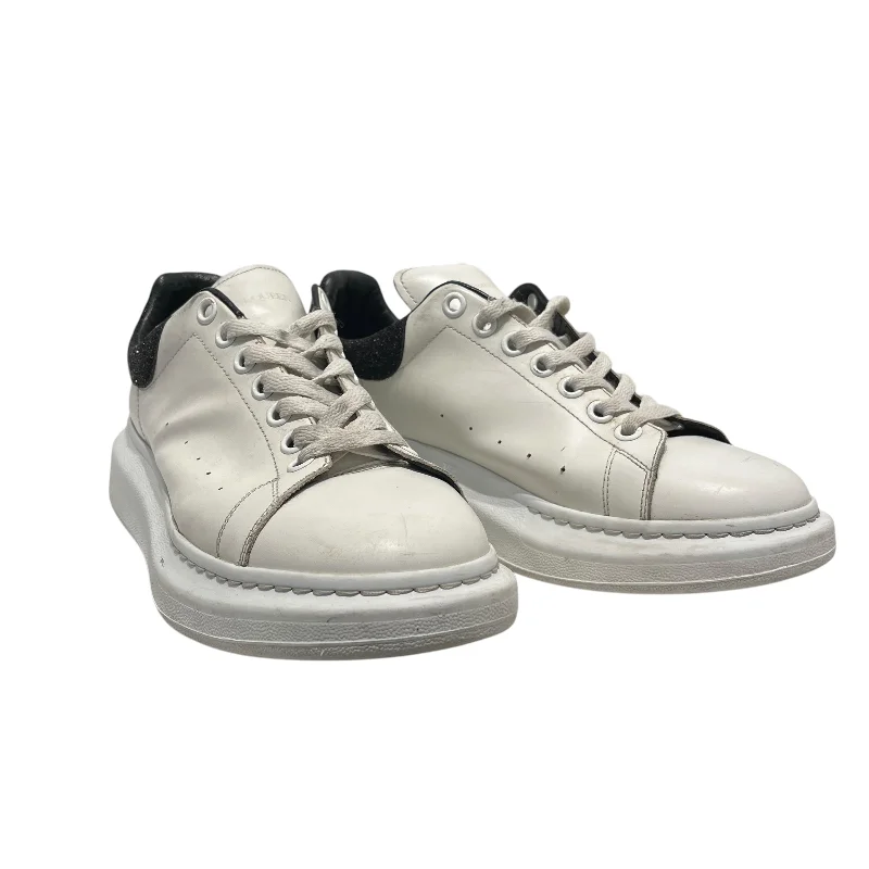 Alexander McQueen/Low-Sneakers/US 10/Leather/WHT/