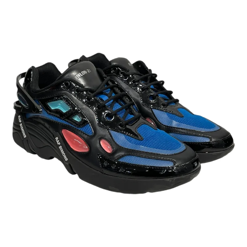 RAF SIMONS/Low-Sneakers/EU 42/Polyester/BLK/CYLON-21