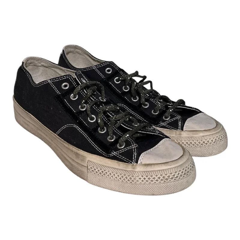 visvim/Low-Sneakers/US 9/Cotton/BLK/