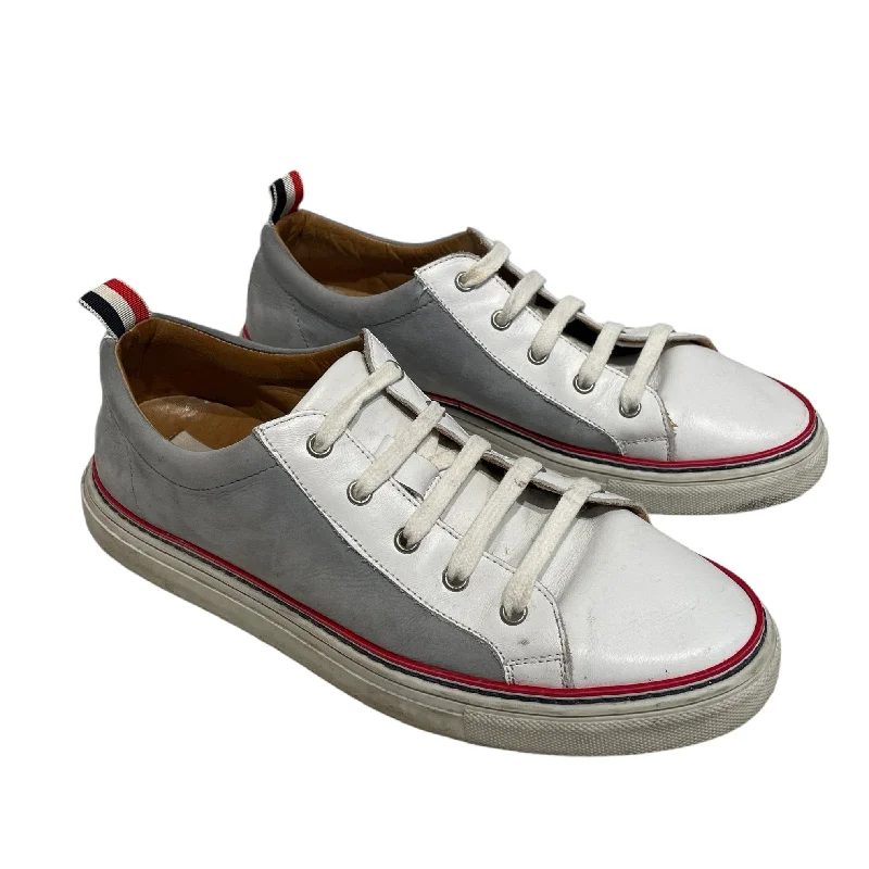 THOM BROWNE. NEW YORK/Low-Sneakers/US 9/Leather/SLV/