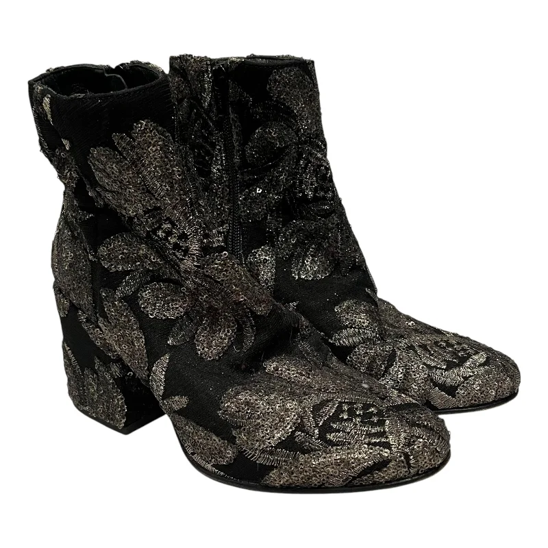 strategia/Boots/US 7.5/All Over Print/GRY/APPLIQUE