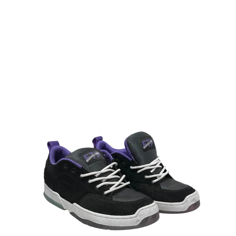 DC SHOES/Low-Sneakers/US 10.5/Nylon/BLK/