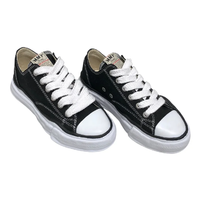 MIHARA YASUHIRO/Low-Sneakers/US 7/Cotton/BLK/