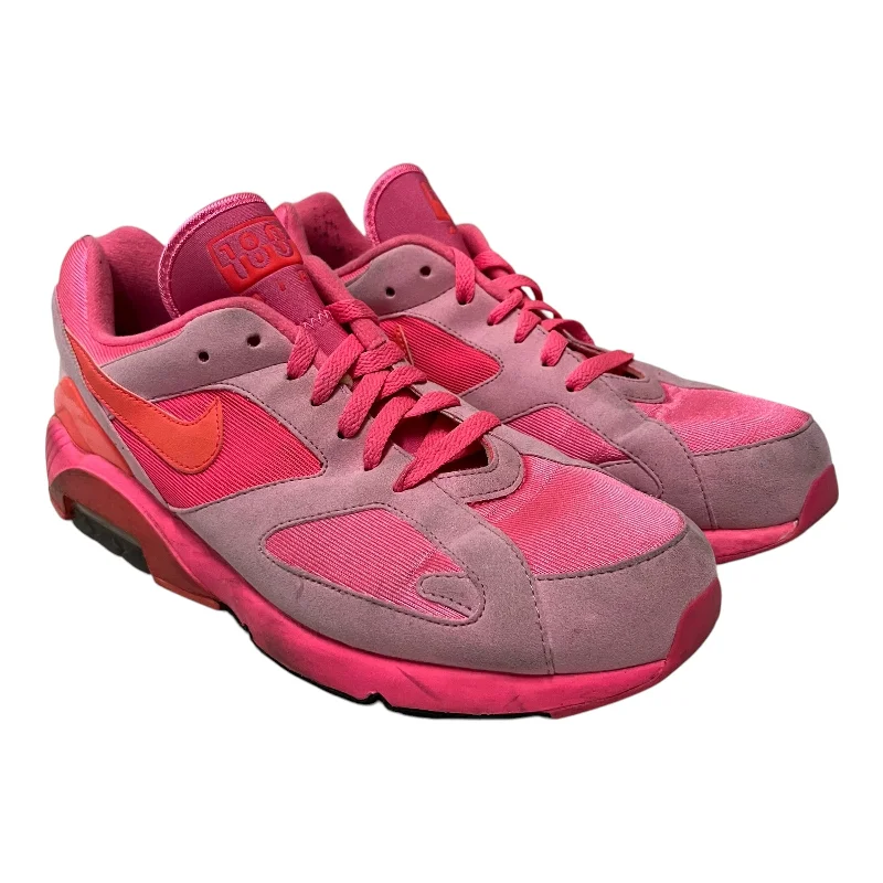 NIKE/AIR MAX 180 /Low-Sneakers/US 10/Cotton/PNK/AO4641-602