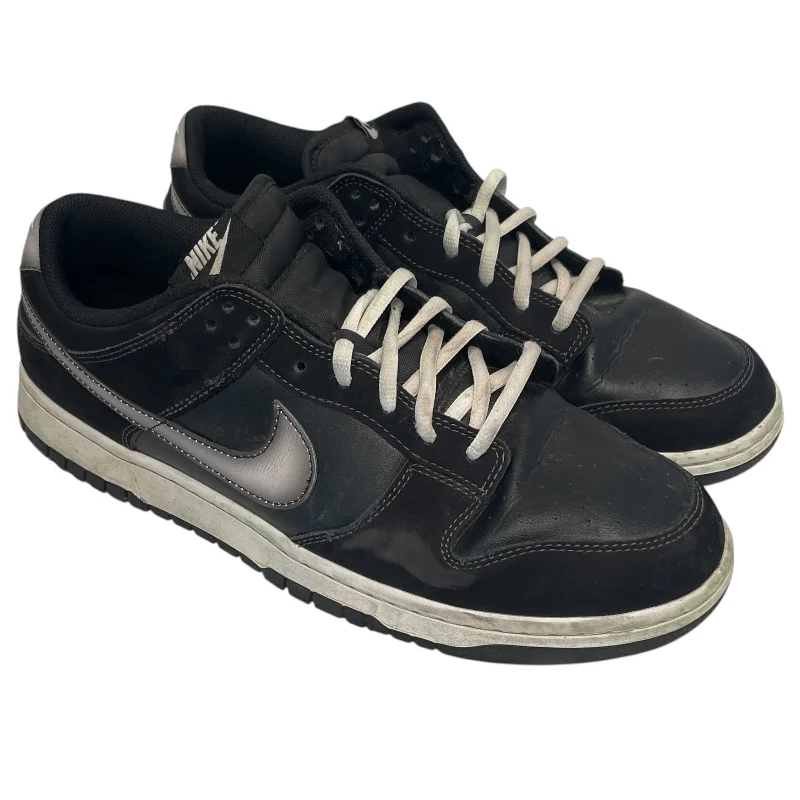 NIKE/Low-Sneakers/US 12/Leather/BLK/Dunk Lows