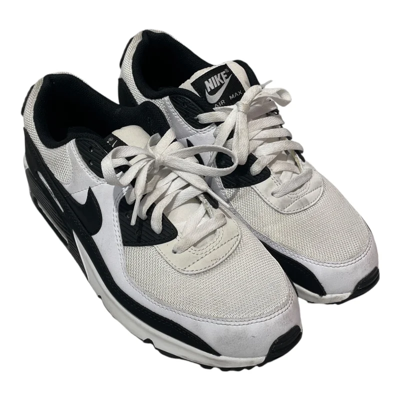 NIKE/Low-Sneakers/US 10.5/Stripe/Cotton/WHT/AIr MAX