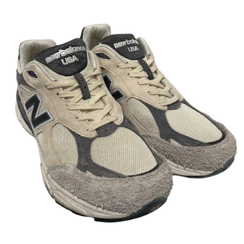 NEW BALANCE/Low-Sneakers/US 13/Suede/GRY/990 ENCAP