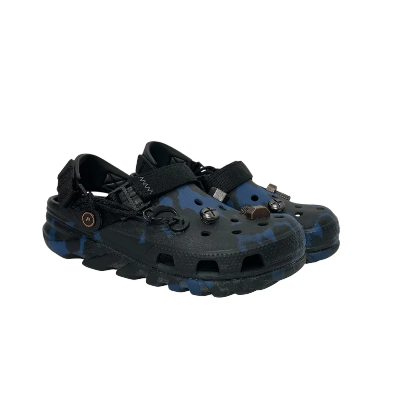 crocs/Shoes/US 7/All Over Print/MLT/Post Malone BLU BLK