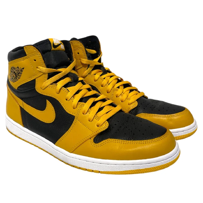 NIKE/Hi-Sneakers/US 14/Leather/GLD/Jordan 1 Retro Pollen