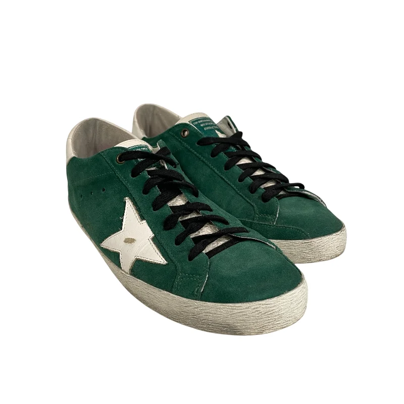 GOLDEN GOOSE/Low-Sneakers/EU 44/Wool/GRN/