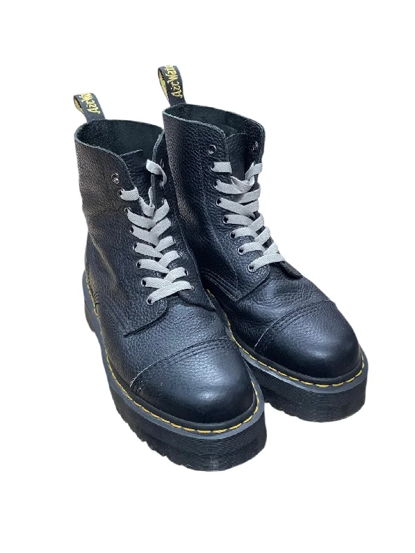 Dr.Martens/Boots/US 11/Leather/BLK/Sinclair Lace Up