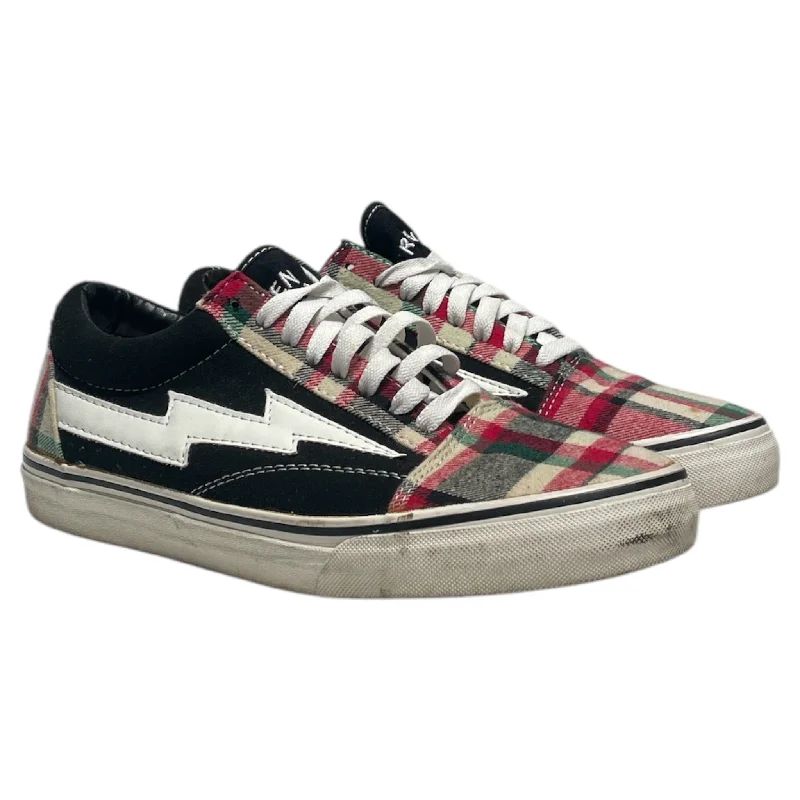 REVENGE X STORM/Low-Sneakers/US 9/Plaid/Cotton/MLT/