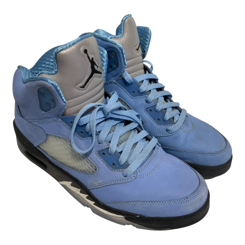 NIKE/AIR JORDAN 5 RETRO SE/Hi-Sneakers/US 9/Suede/BLU/DV1310-401