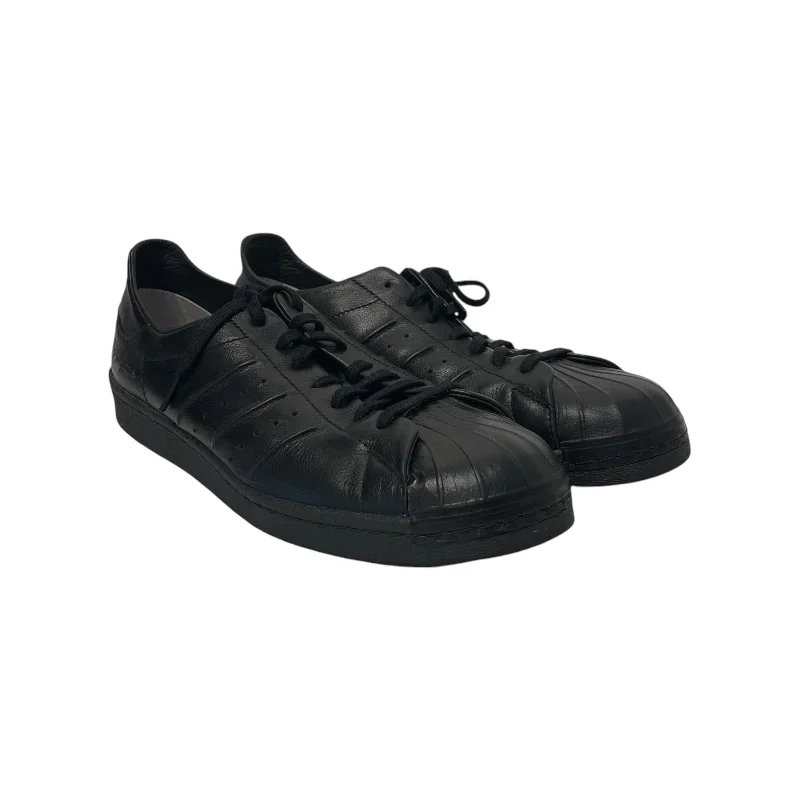 adidasxYohji Yamamoto(Y-3)/Low-Sneakers/US 12/Leather/BLK/