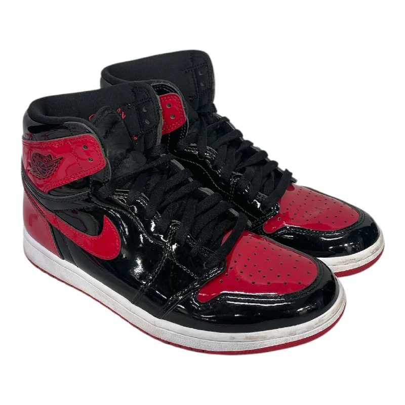 Jordan/Hi-Sneakers/US 8.5/Leather/RED/JORDAN 1 BRED