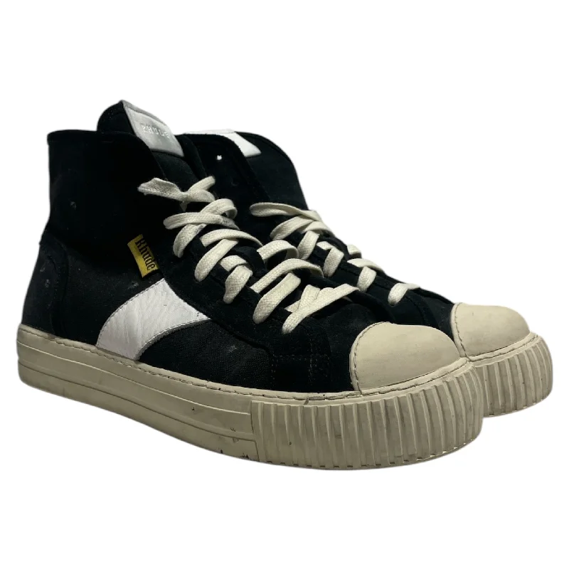 RHUDE/Hi-Sneakers/US 10/Cotton/BLK/RHUDE ESSENTAIL SNEAKERS