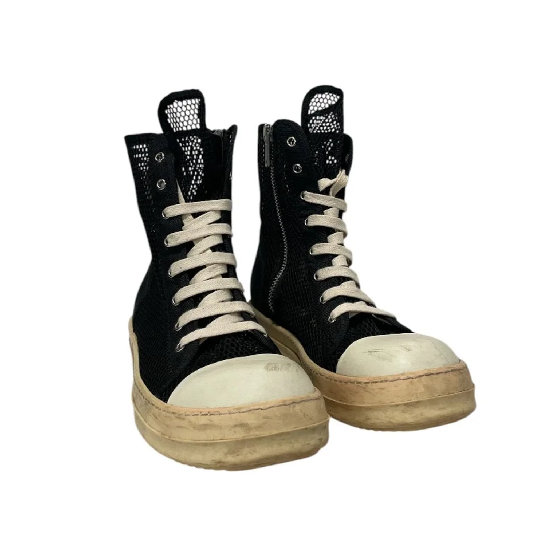 Rick Owens/Hi-Sneakers/EU 39.5/Cotton/BLK/