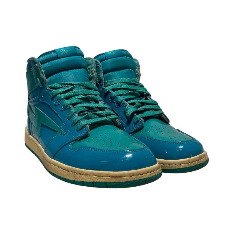 Kool Kiy/Hi-Sneakers/US 12/Leather/BLU/