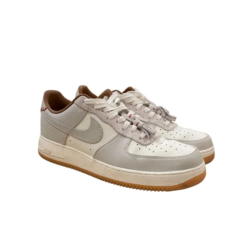 NIKE/Low-Sneakers/US 13/Cotton/GRY/Nike Air Force 1 Low '07