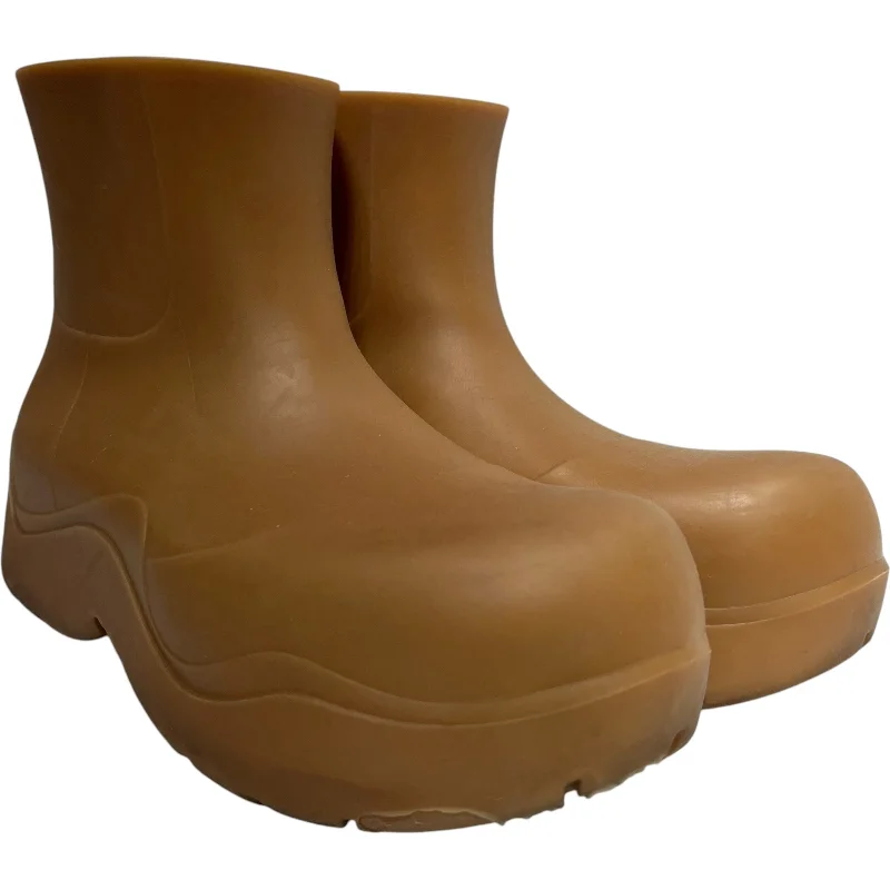 BOTTEGA VENETA/Rain Boots/US 7/Polyester/CML/RAIN BOOT