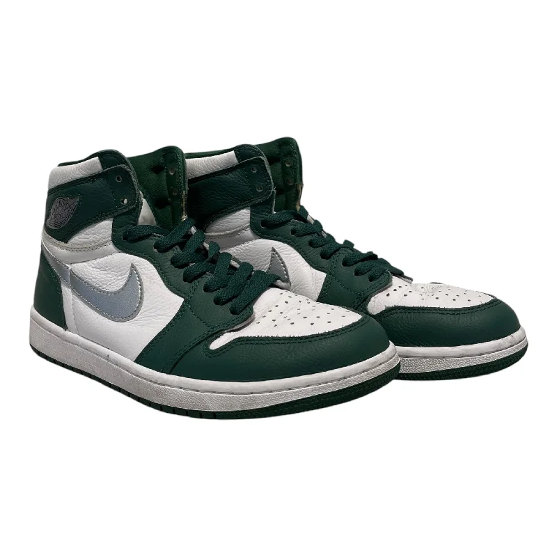 NIKE/Hi-Sneakers/US 8.5/Leather/GRN/air jordan 1 retro