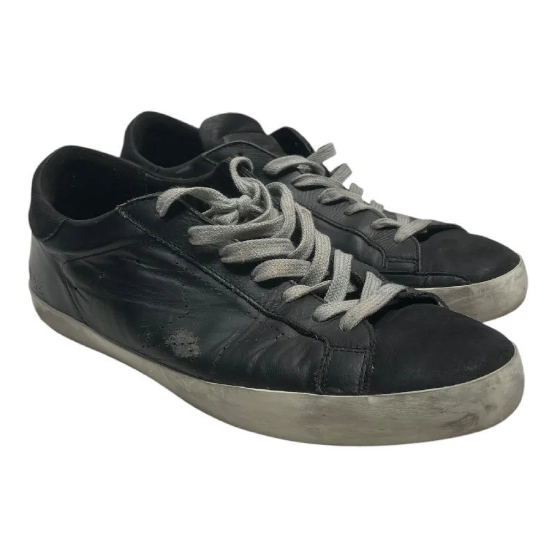 GOLDEN GOOSE/Low-Sneakers/US 10/Leather/BLK/