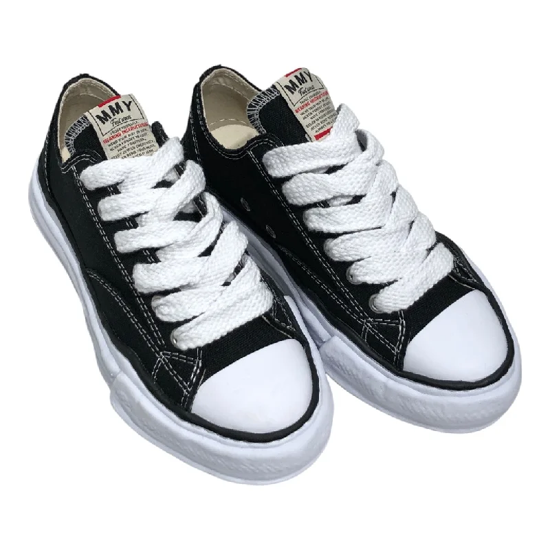 MIHARA YASUHIRO/Low-Sneakers/US 7/Cotton/BLK/