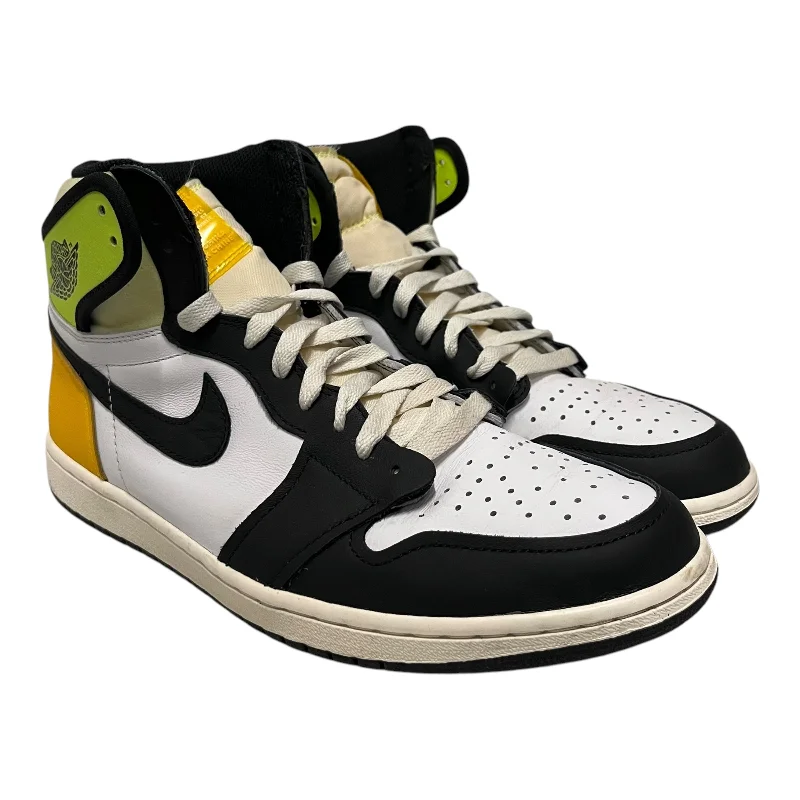 NIKE/Hi-Sneakers/US 11/Leather/YEL/Jordan 1 Retro High