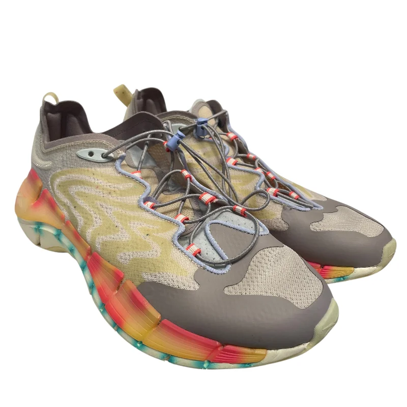 Reebok/Brain Dead/Low-Sneakers/US 11/BEG/Zig Kinetica 2 Mad Science