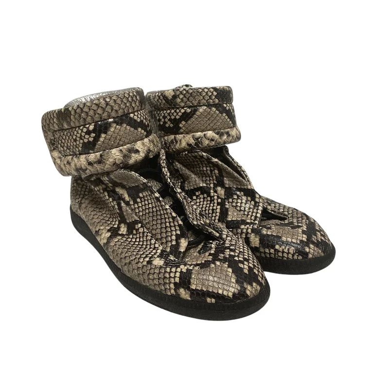 Maison Margiela/Hi-Sneakers/EU 42/Animal Pattern/Leather/MLT/SNAKE SKIN FUTURA