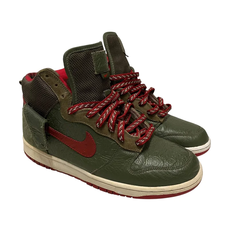 NIKE/Hi-Sneakers/US 9/GRN/stussy world tour new york