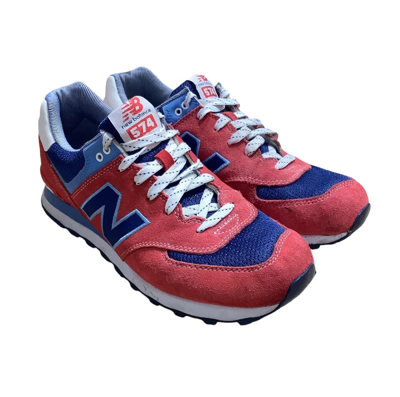 NEW BALANCE/Low-Sneakers/US 10.5/RED/574