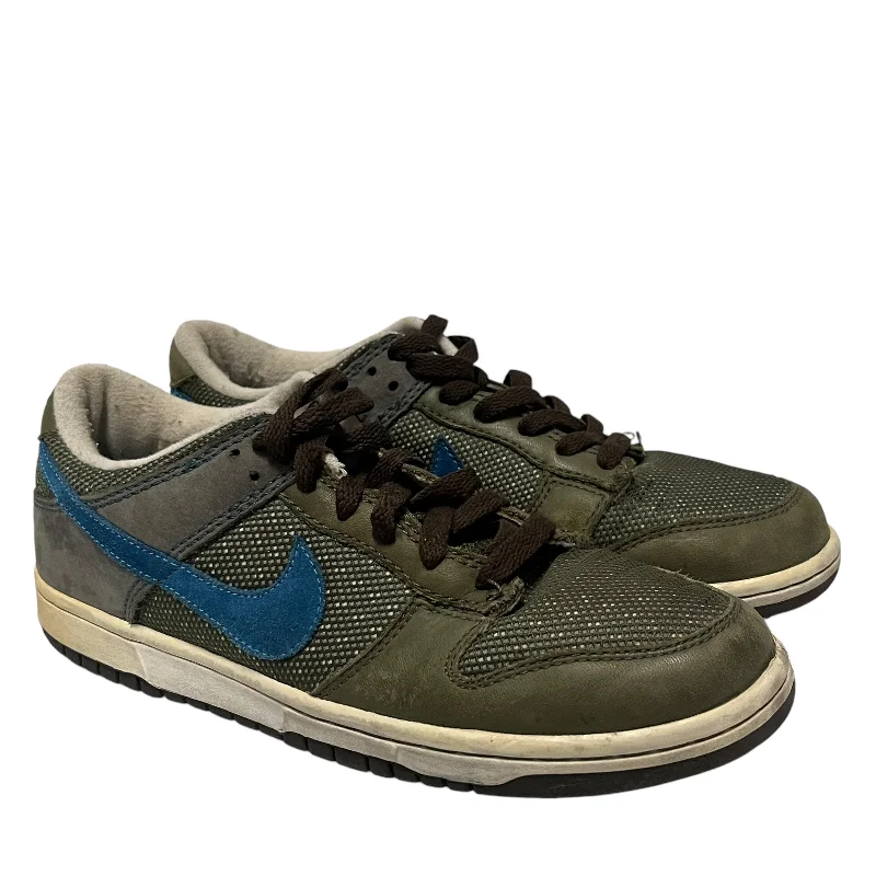 NIKE/Low-Sneakers/US 7.5/Leather/WHT/nike low dunk premium