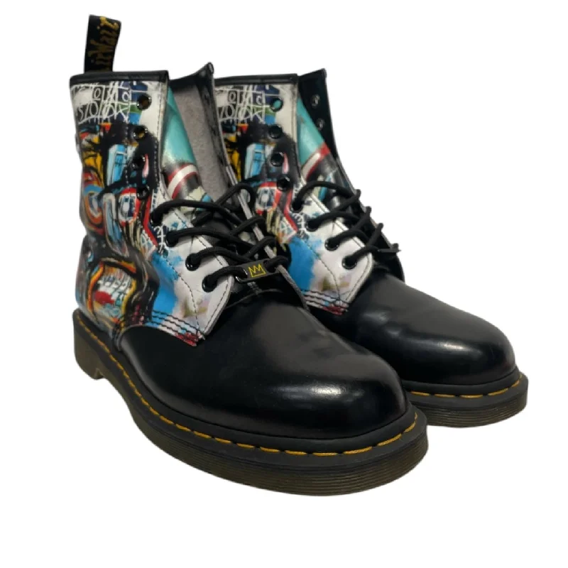 Dr.Martens/Lace Up Boots/US 10/Graphic/Leather/MLT/1460 Basquiat 2