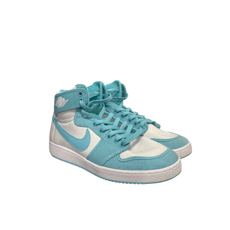 Jordan/Hi-Sneakers/US 10/Cotton/BLU/RETRO 1 AJKO BLEACHED AQUA