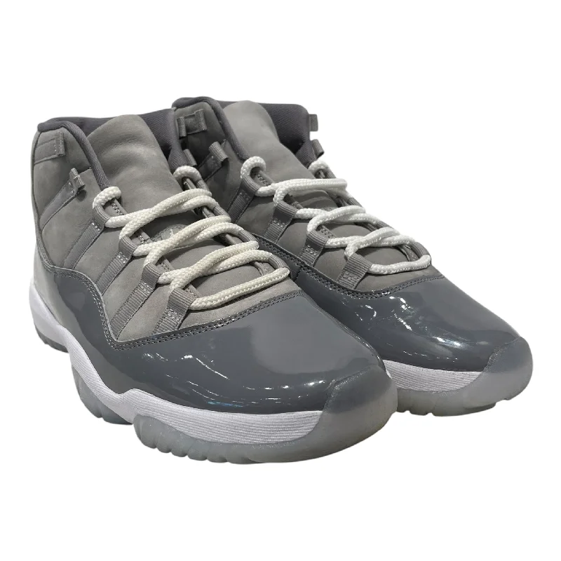 Jordan/Hi-Sneakers/US 10.5/Leather/GRY/COOL GREY 11S