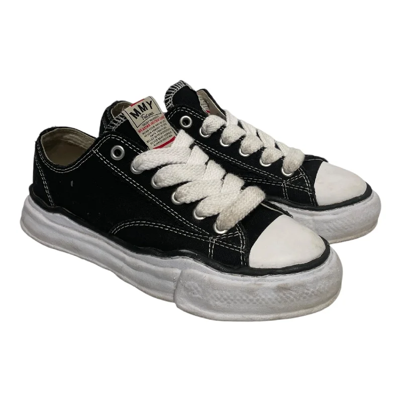 MIHARA YASUHIRO/Low-Sneakers/EU 40/Cotton/BLK/