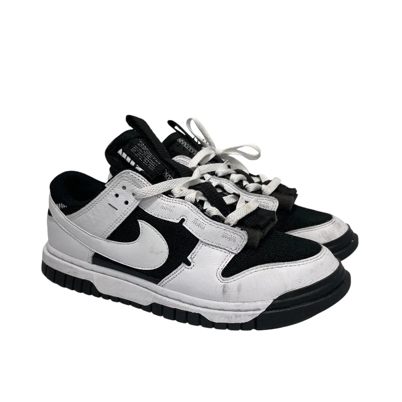 NIKE/Low-Sneakers/US 9.5/Leather/BLK/dunk low humbo reverse panda