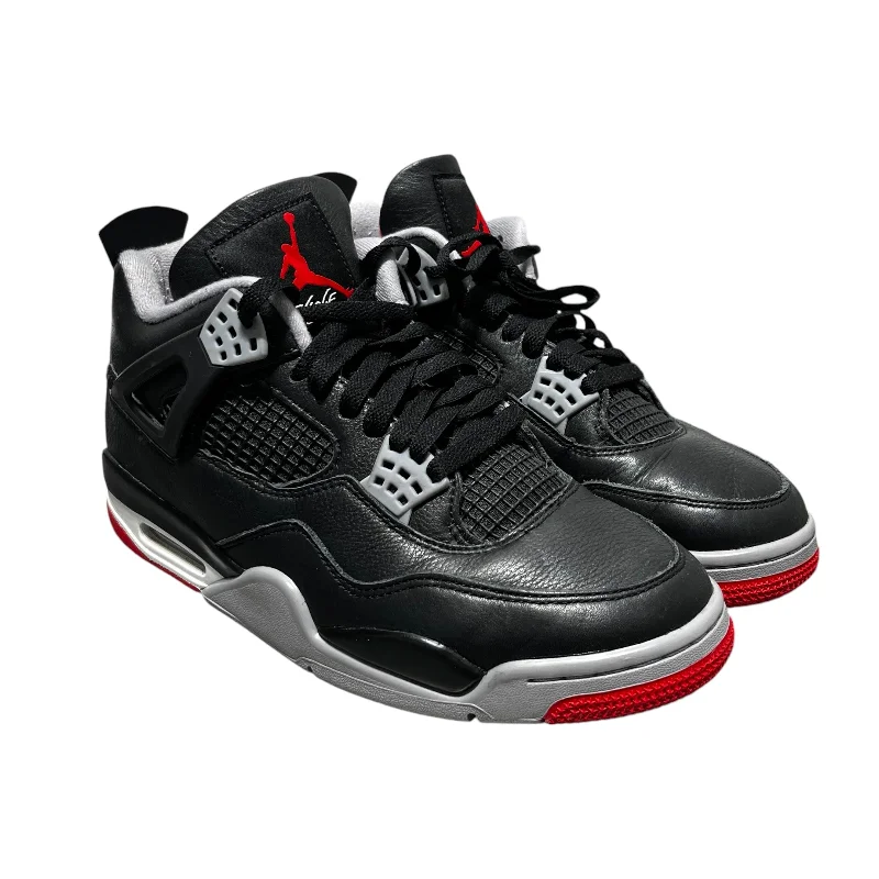 Jordan/Hi-Sneakers/US 9/Leather/BLK/Bred 4 Reimagined