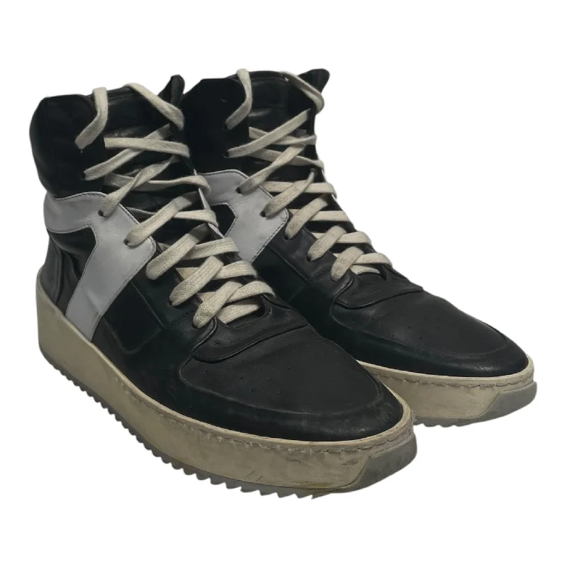 FEAR OF GOD/Hi-Sneakers/US 10/Leather/BLK/OG Leather Hi Top