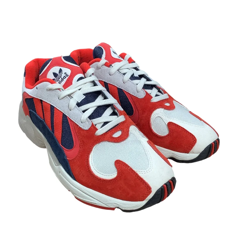 adidas/Low-Sneakers/US 10.5/Cotton/WHT/Yung-1 Chalk White