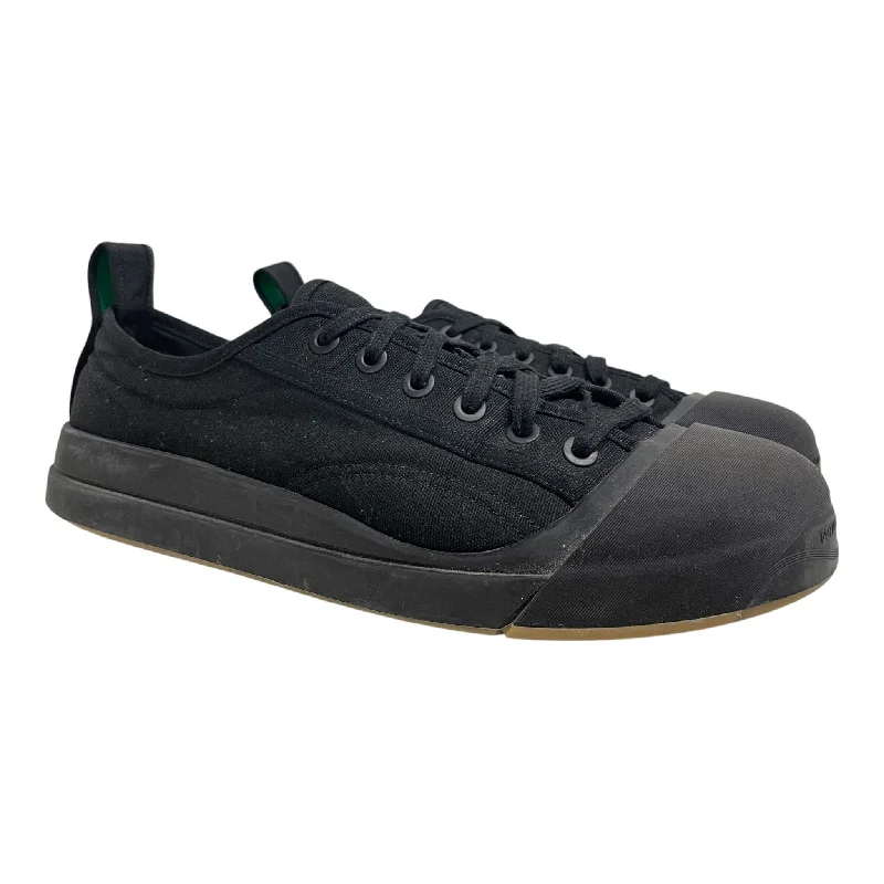 BOTTEGA VENETA/Low-Sneakers/US 12/Cotton/BLK/VULCANIZED