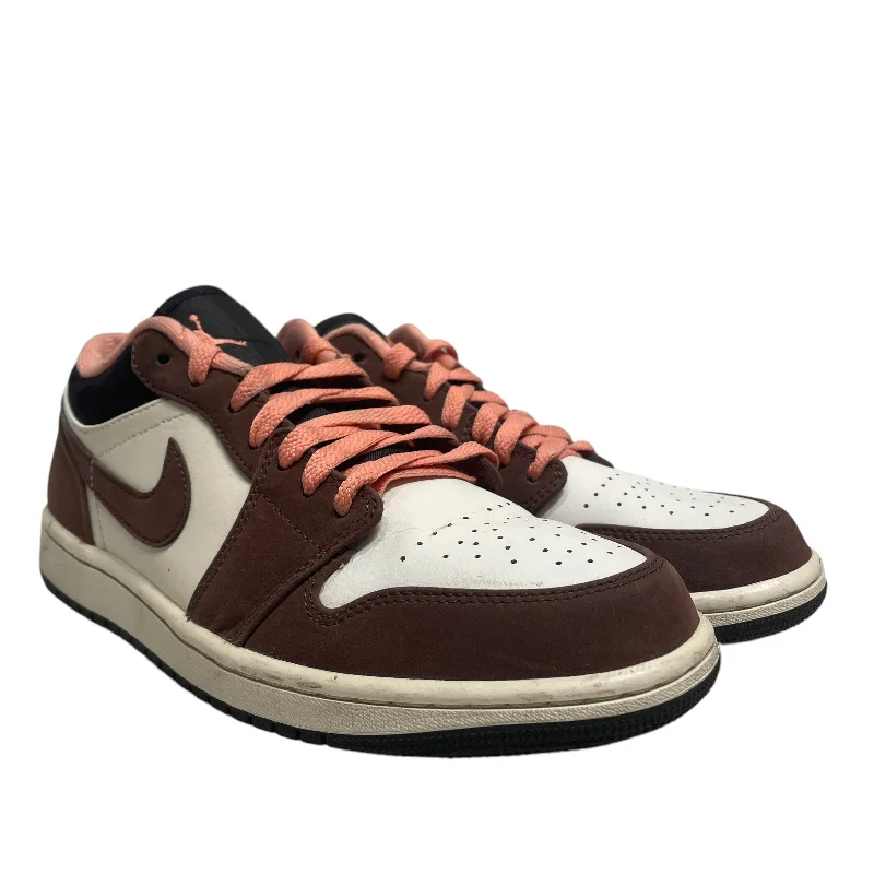 Jordan/Low-Sneakers/US 8/Suede/BRW/AJ1 Mocha 1 Low