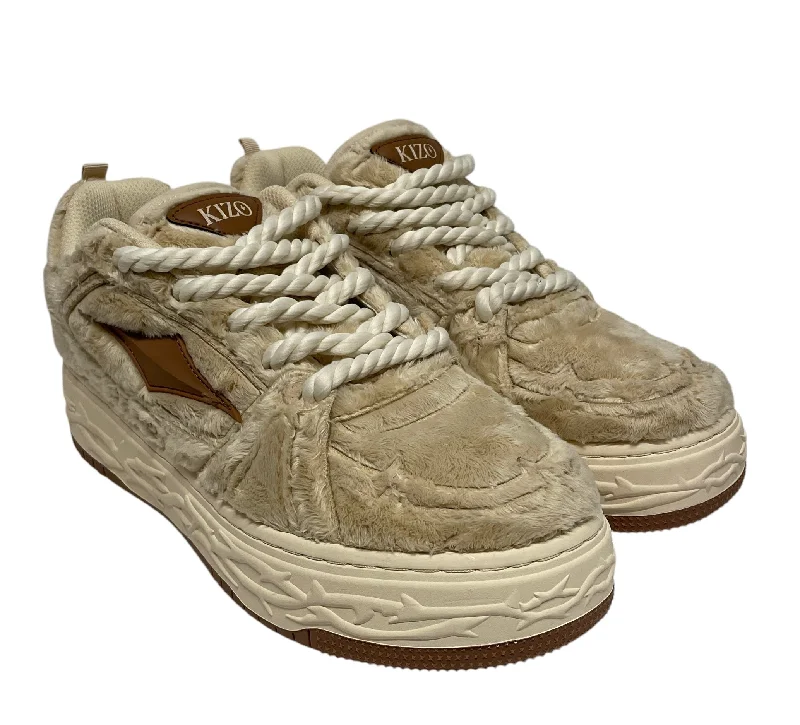 KIZO/Low-Sneakers/US 9/Cotton/CRM/