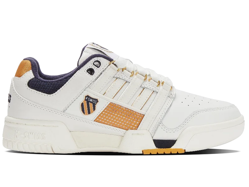 98526-143-M | GSTAAD GOLD | BRILLIANT WHITE/NAVY/HONEY GOLD