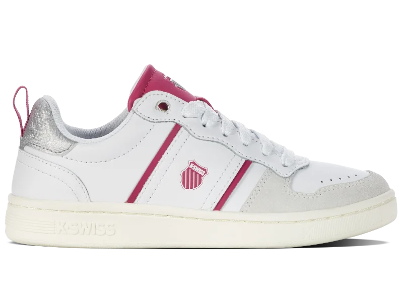 98903-976-M | LOZAN MATCH LTH | WHITE/RASPBERRY/STARWHITE/SILVER