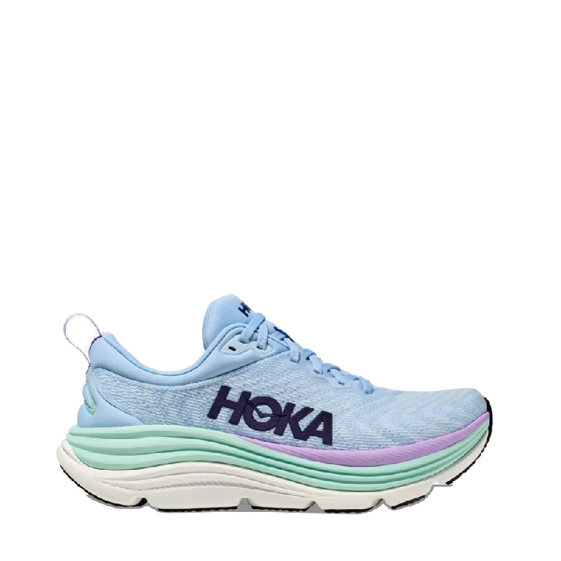 Hoka Women's Gaviota 5 Running Sneaker (Airy Blue/Sunlit Ocean)