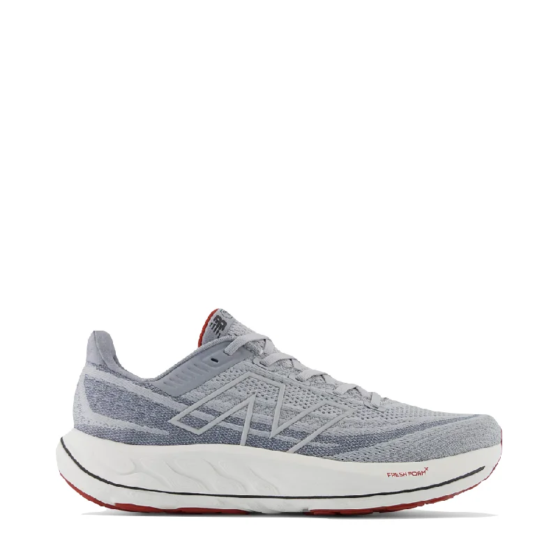 New Balance Men's Fresh Foam X Vongo v6 (Aluminum Grey with Brick Red)